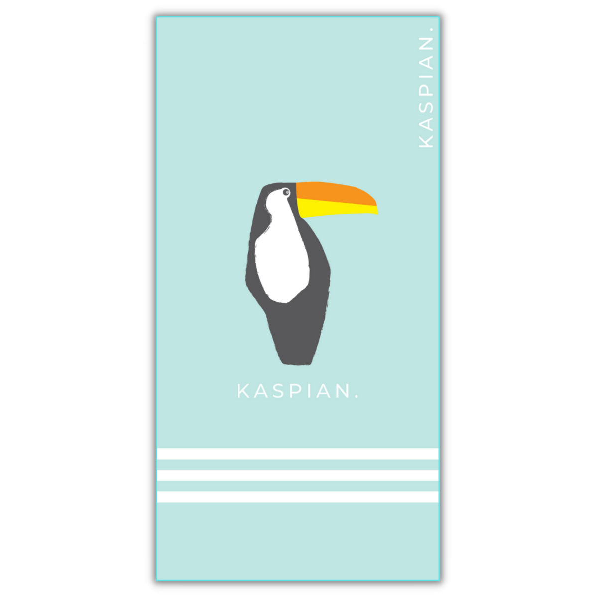 Toucan Beach Towel Sand Free - Kaspian